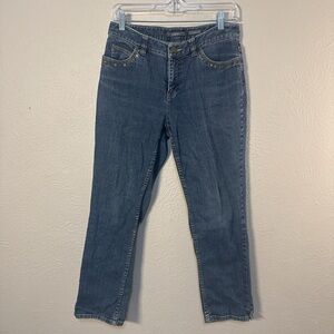 Liz Claiborne washed blue vintage jeans
